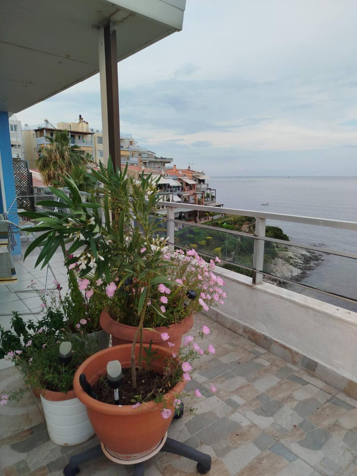 شقة Roof Garden By The Sea كافالا المظهر الخارجي الصورة